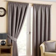 See more information about the Belvedere Black Out Curtains (45" Width x 54" Drop) - Pewter